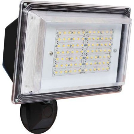 AMAX LIGHTING Amax Lighting LED-SL42BZ LED Security Light Wall Pack, 42W, 4000 CCT, 3500 Lumens, 82 CRI, Bronze LED-SL42BZ